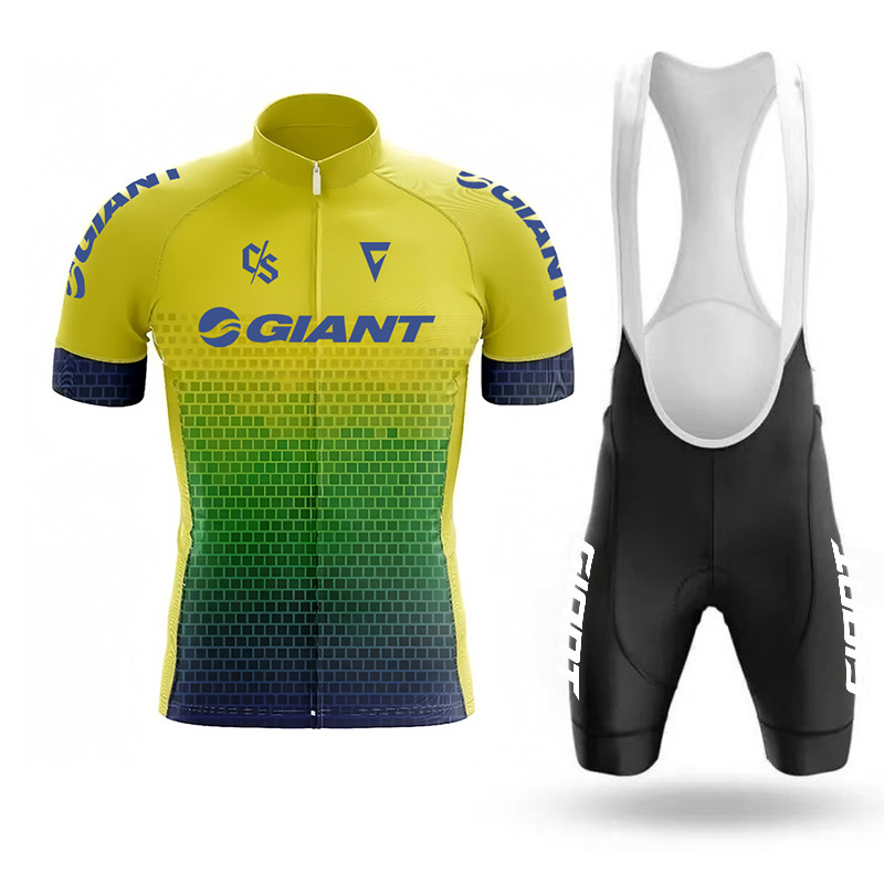 Cycling Bib Shorts - Giant Cycling Jersey for Men, Road