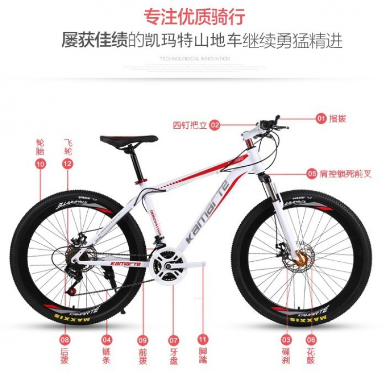 Cycling Low Gear - 26-inch Youth & Adult Mountain Bike