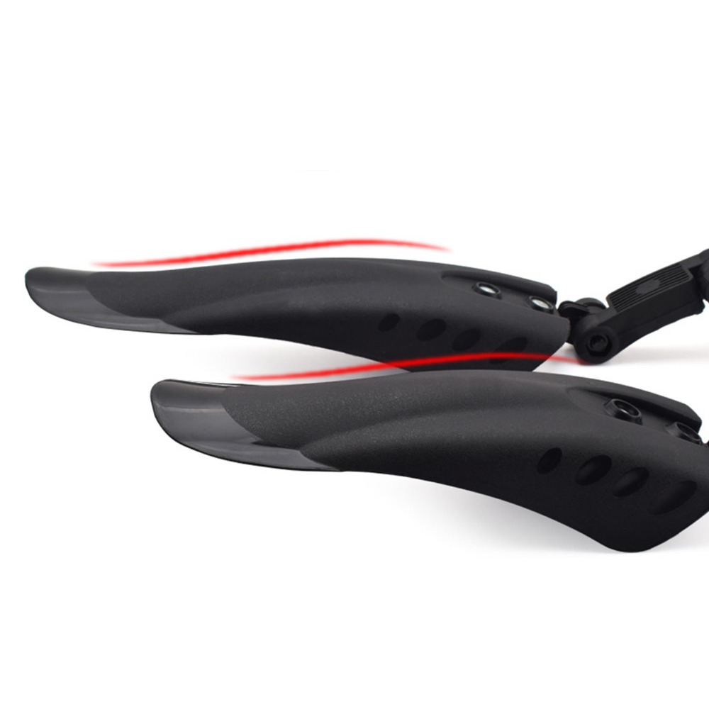 Bike Fender Set - 2Pcs Front Rear Set Bike Mudguards