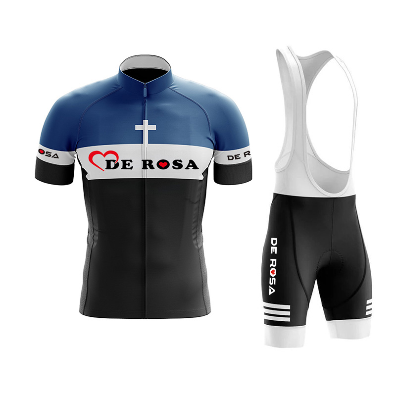 Cycling Bib Shorts - De Rosa cycling wear, men's breathable
