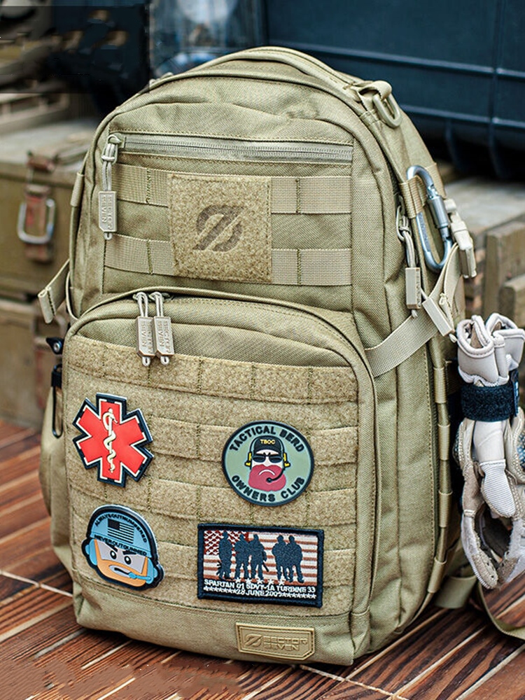 Cycling Gear Backpack - 7th Honey Badger Tactical Backpack Men's