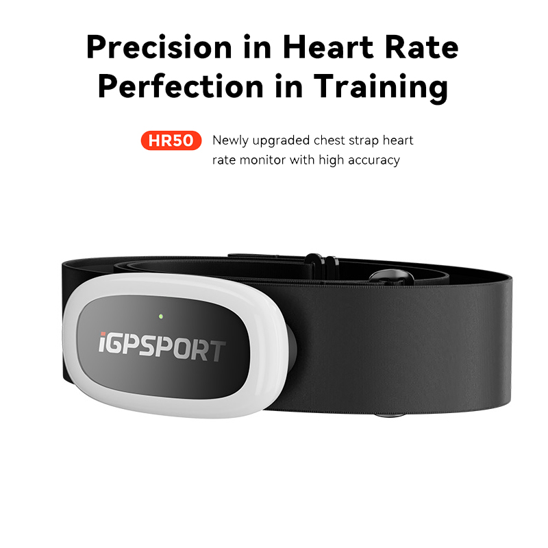 Cycling Heart Rate Monitor - iGPSPORT HR50 Heart Rate Sensor Bike