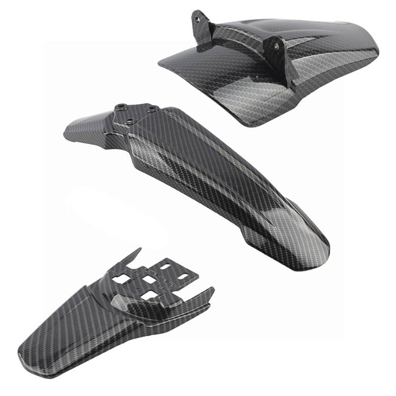 Bike Fender Set - Plain Front Rear Wheel Mudguards Fender