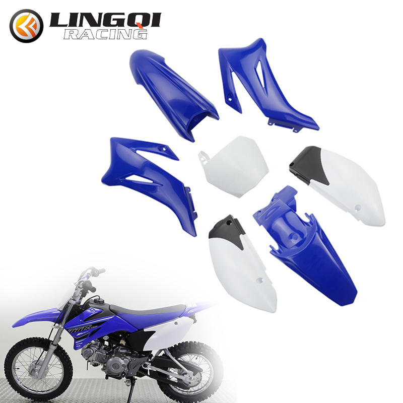 Bike Fender Set - LING QI Motorcycle TTR110 Plastic Cover
