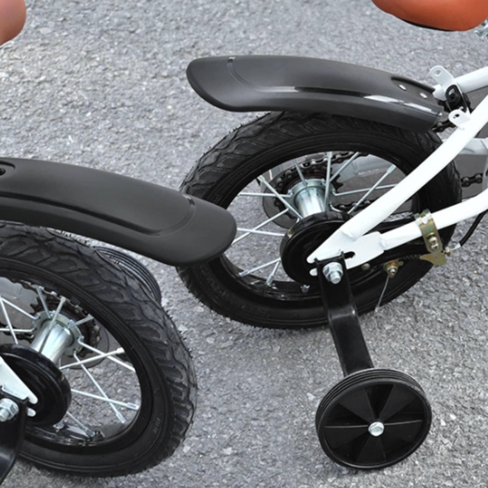 Bike Fender Set - 2 Pieces Widened Kids Bike Fenders