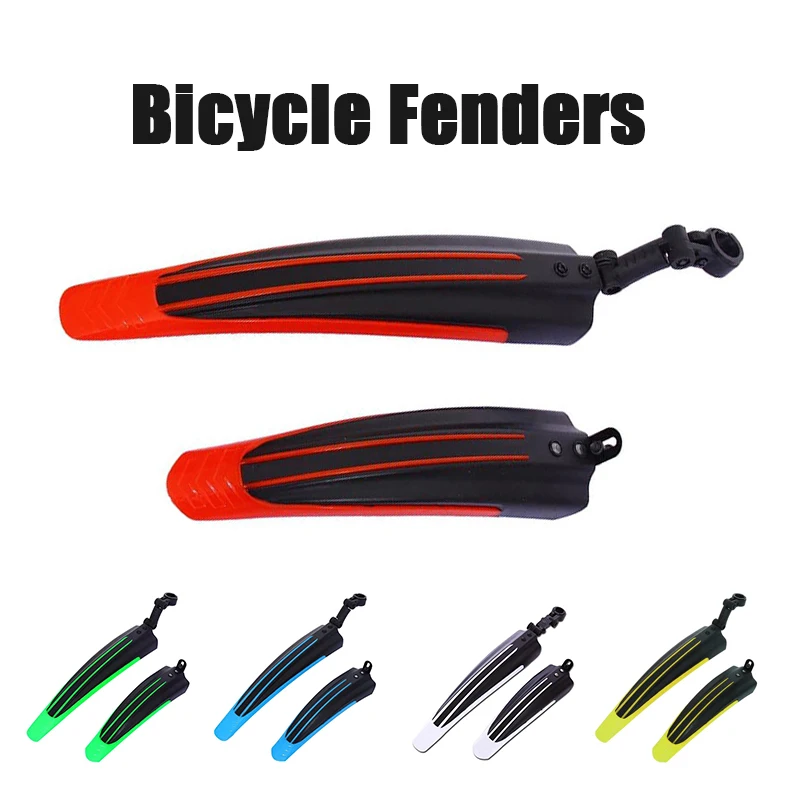 Bike Fender Set - 2pcs Bicycle Fenders Splash Fender Guard