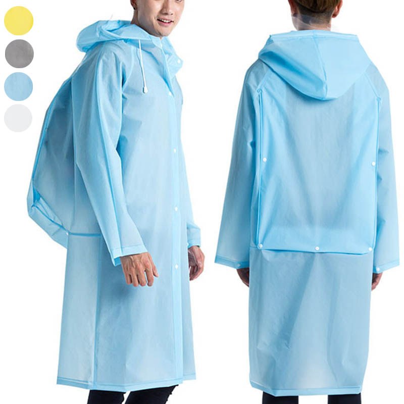 New Reusable Transparent EVA L - Cycling Gear In Rain ulasan dan harga