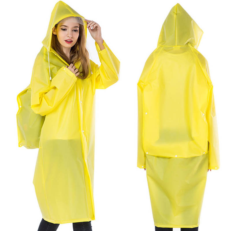 New Reusable Transparent EVA L - Cycling Gear In Rain ulasan dan harga