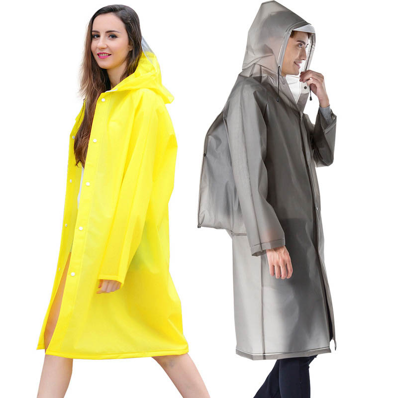 New Reusable Transparent EVA L - Cycling Gear In Rain ulasan dan harga