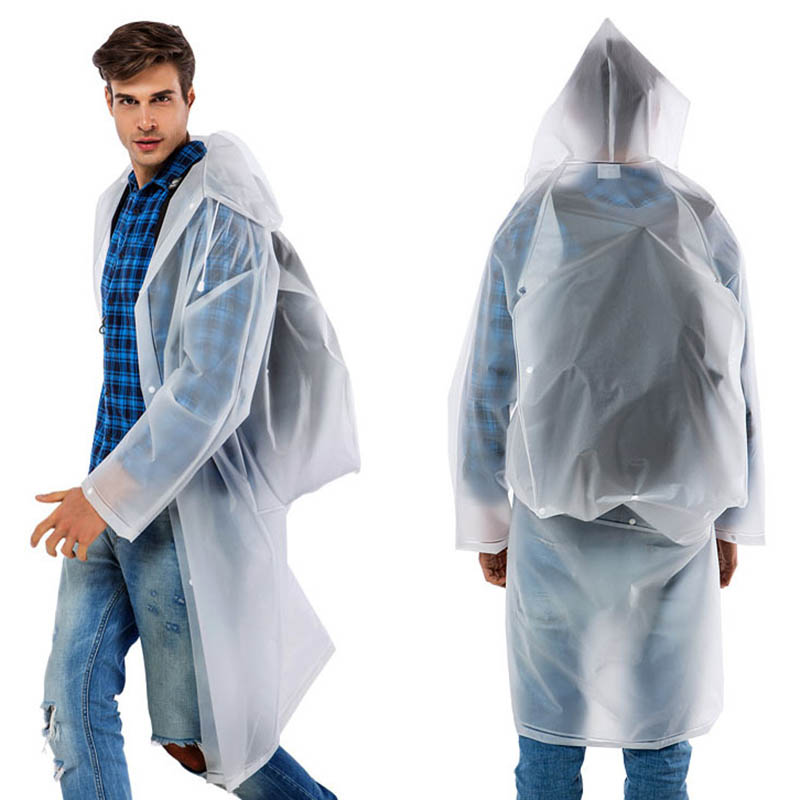 New Reusable Transparent EVA L - Cycling Gear In Rain ulasan dan harga