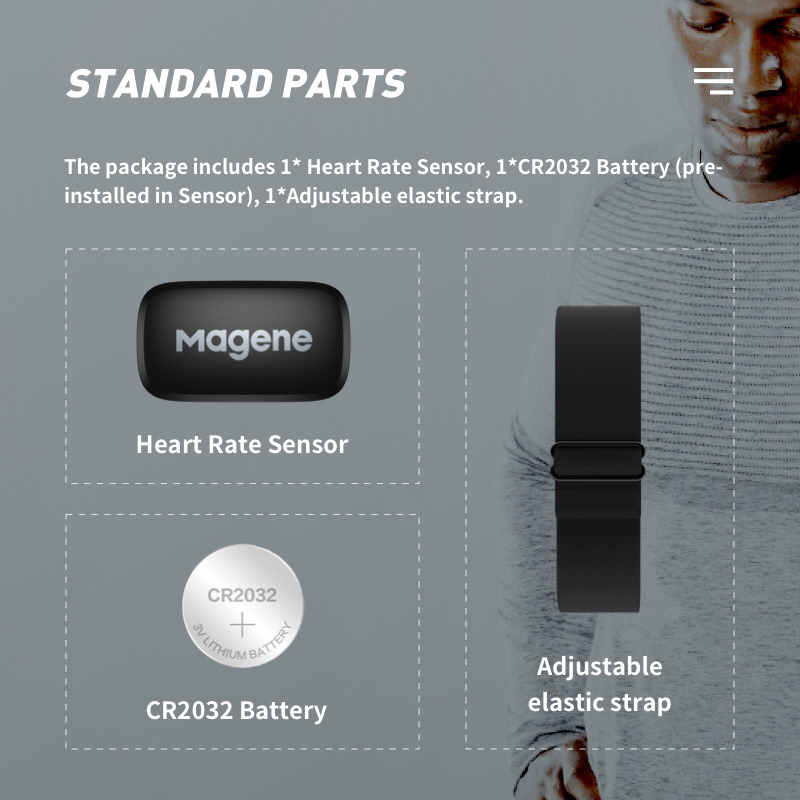 Magene H64 Heart Rate Monitor  - Cycling Heart Rate Monitor ulasan dan harga
