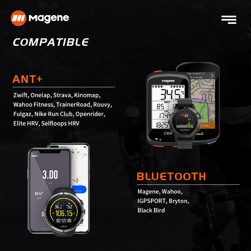 Magene H64 Heart Rate Monitor  - Cycling Heart Rate Monitor ulasan dan harga