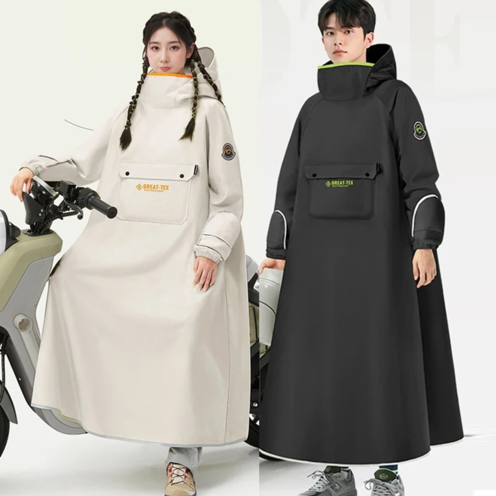 Waterproof Rain Poncho Cycling - Cycling Gear In Rain ulasan dan harga