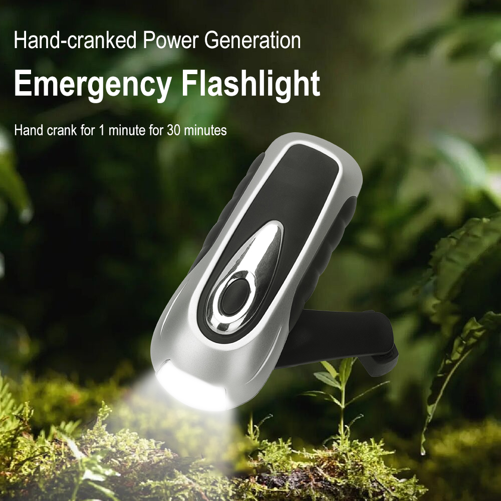 BORUIT LED Flashlight Hand Cra - Cycling Low Gear ulasan dan harga