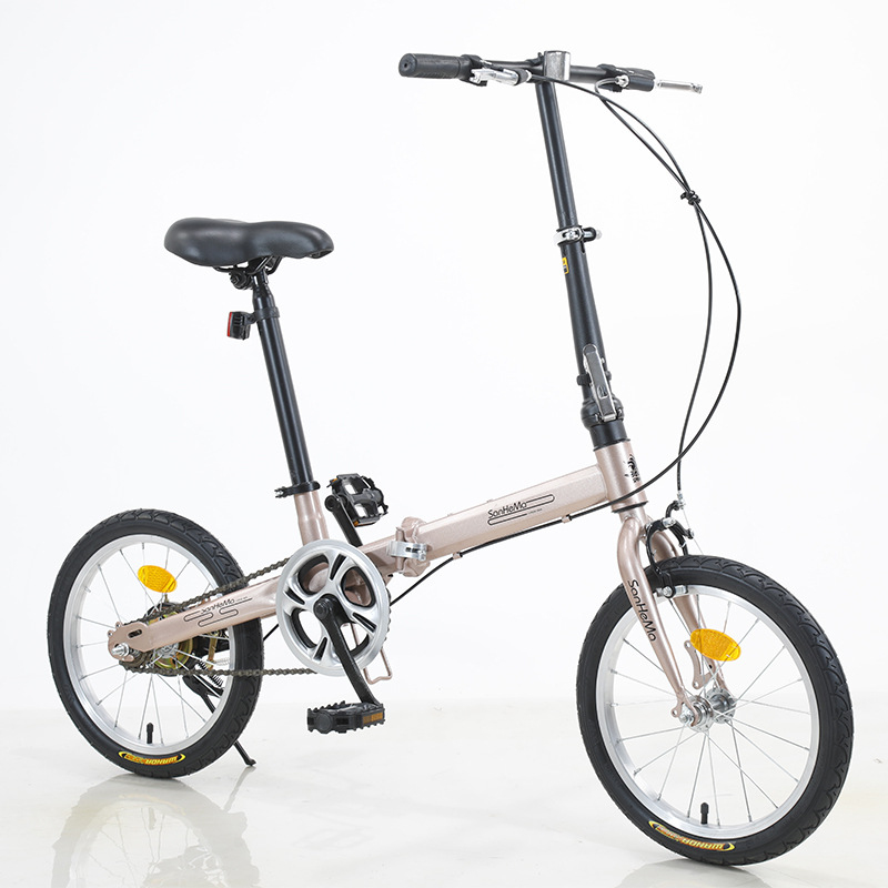 Sanhema 16 Inch Folding Bicycl - Cycling Low Gear ulasan dan harga