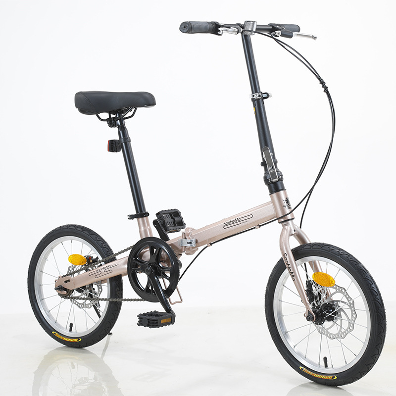 Sanhema 16 Inch Folding Bicycl - Cycling Low Gear ulasan dan harga