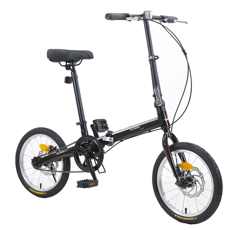 Sanhema 16 Inch Folding Bicycl - Cycling Low Gear ulasan dan harga