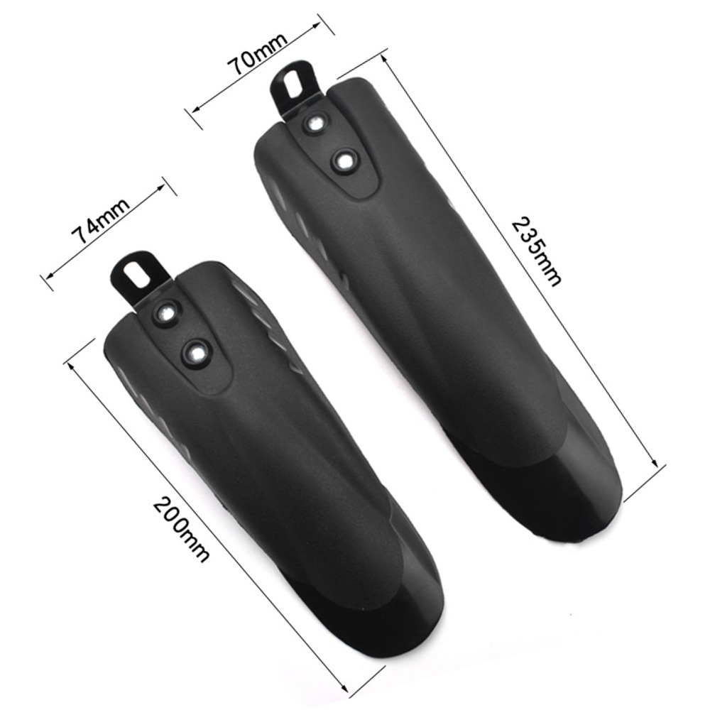 2Pcs Front Rear Set Bike Mudgu - Bike Fender Set ulasan dan harga