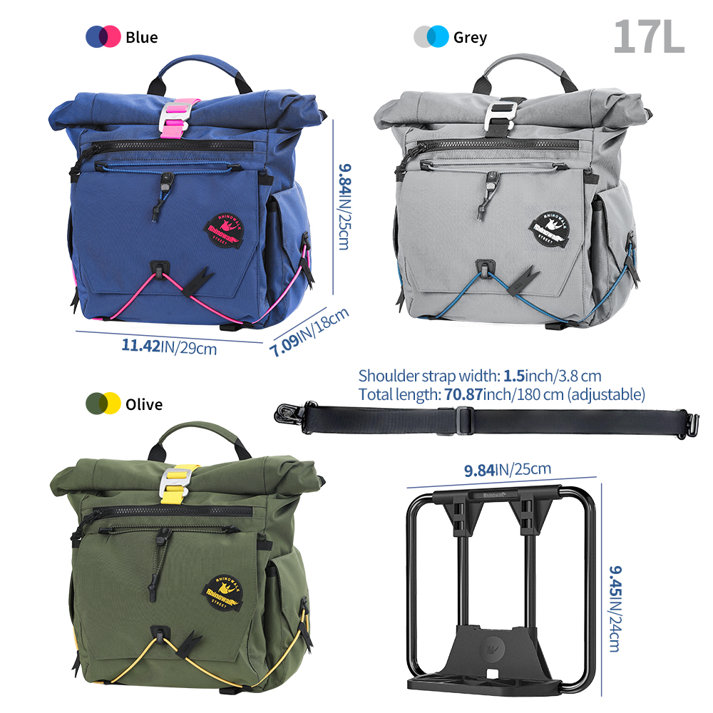 Rhinowalk Bicycle Handlebar Ba - Cycling Gear Backpack ulasan dan harga