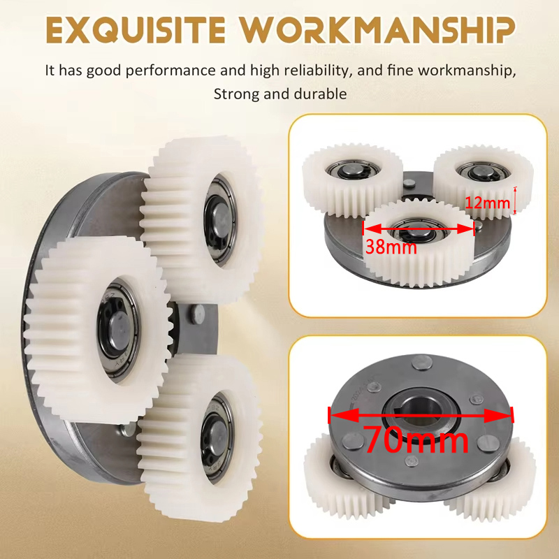 E-Bike Motor Nylon Gear Clutch - Cycling Gear Kit ulasan dan harga