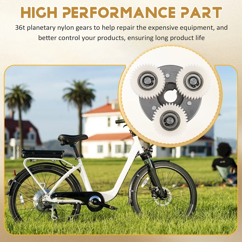 E-Bike Motor Nylon Gear Clutch - Cycling Gear Kit ulasan dan harga