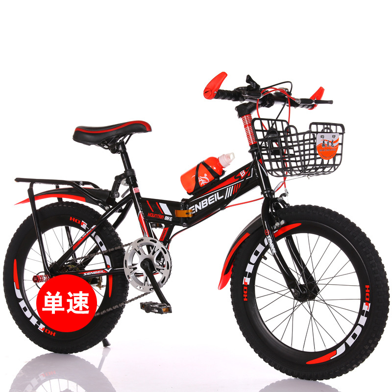 Foldable Children's Bike 20/22 - Cycling Low Gear ulasan dan harga