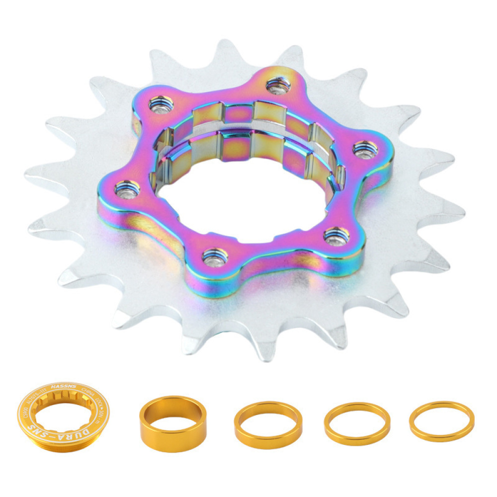 HASSNS MTB Cassette Single Spe - Fixed Gear Cycling Kit ulasan dan harga