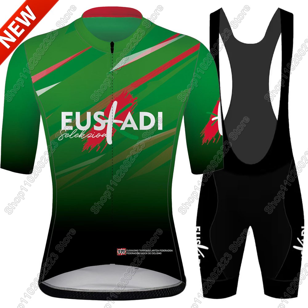 Euskadi Team Cycling Jersey 20 - Cycling Bib Shorts ulasan dan harga