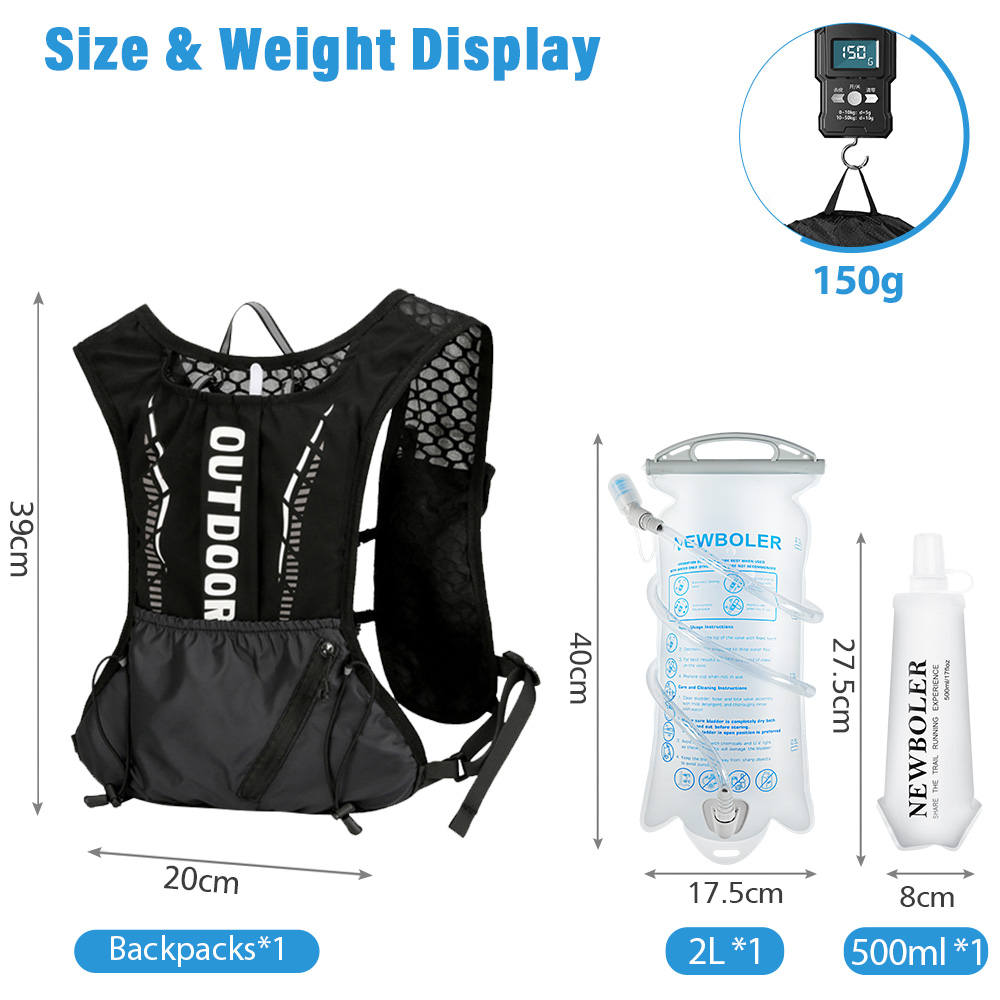 NEWBOLER Outdoor Sports Runnin - Cycling Gear Backpack ulasan dan harga