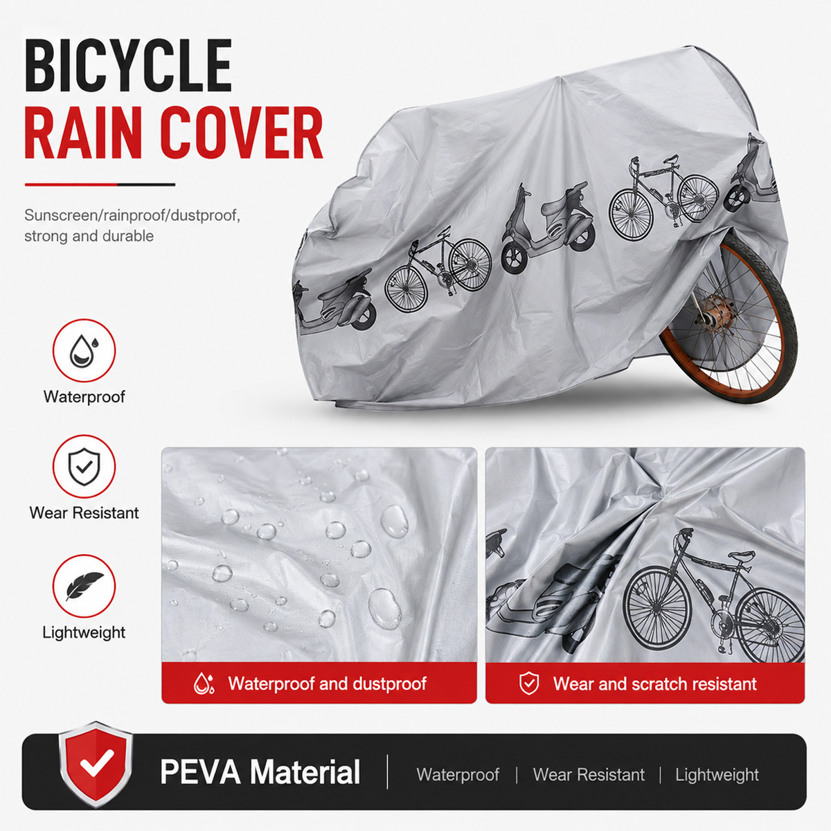 PINMOAP Universal Bicycle Rain - Cycling Gear In Rain ulasan dan harga