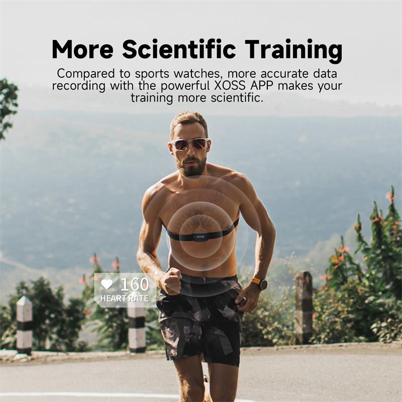 Xoss X2 Heart Rate Monitor Dua - Cycling Heart Rate Monitor ulasan dan harga