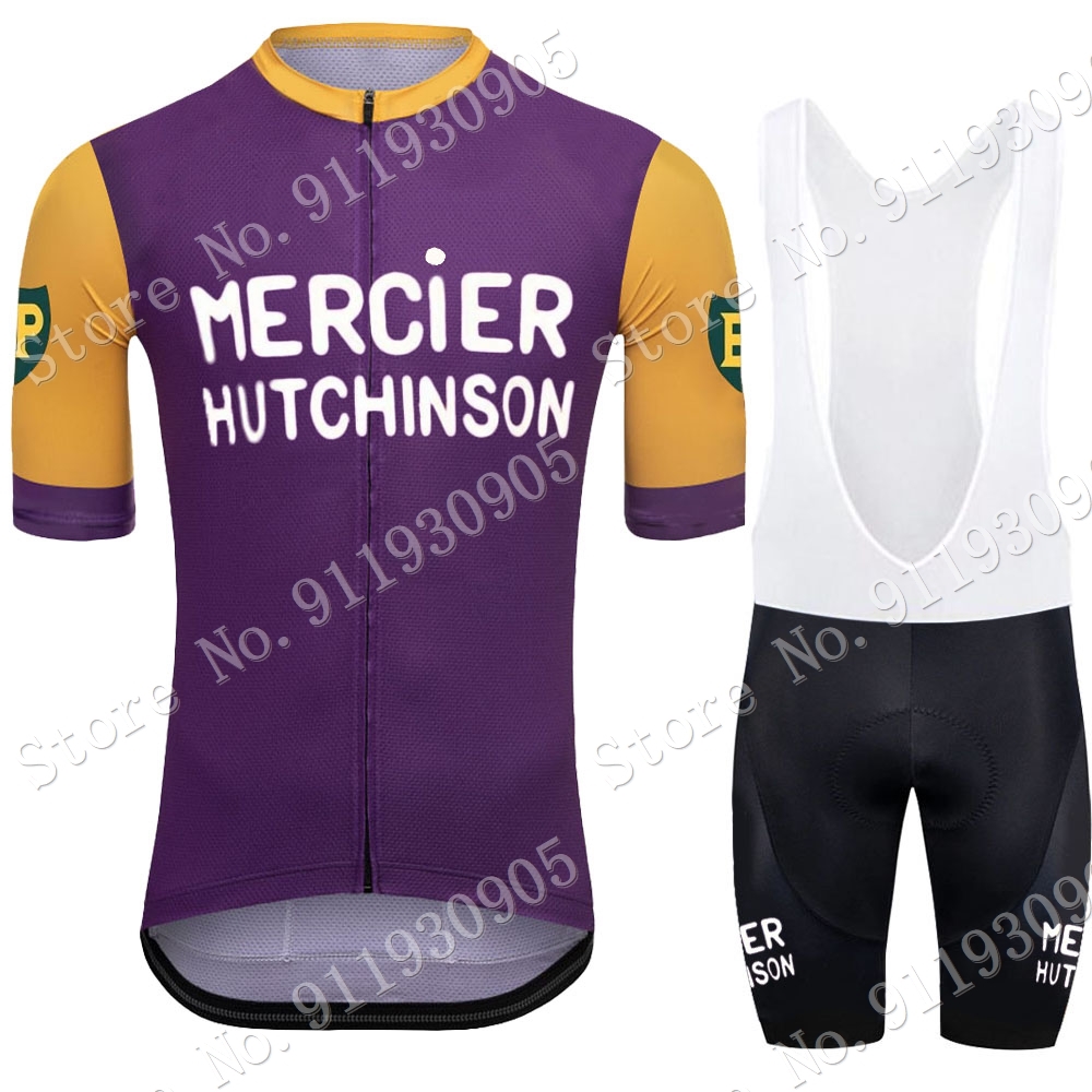 2023 Mercier Pro Team Retro Cy - Cycling Bib Shorts ulasan dan harga