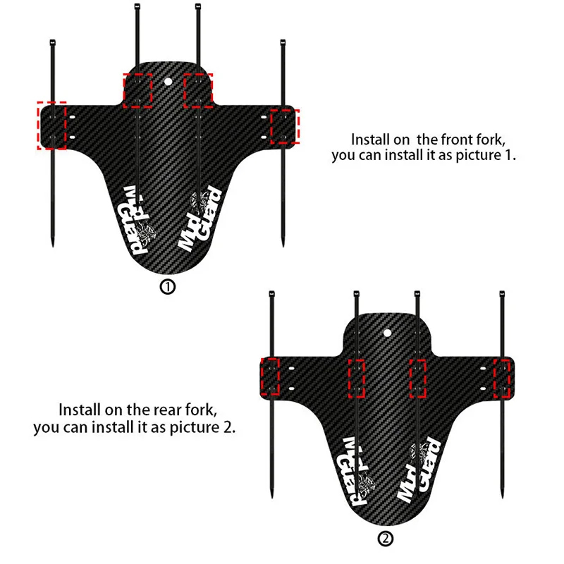 1 Piece Bike Fenders Front/Rea - Bike Fender Set ulasan dan harga