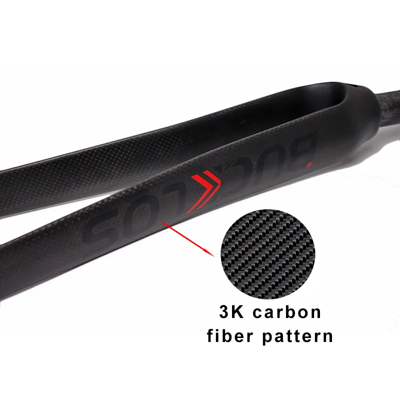 BUCKLOS 700C Road Bicycle Fork - Cycling Low Gear ulasan dan harga
