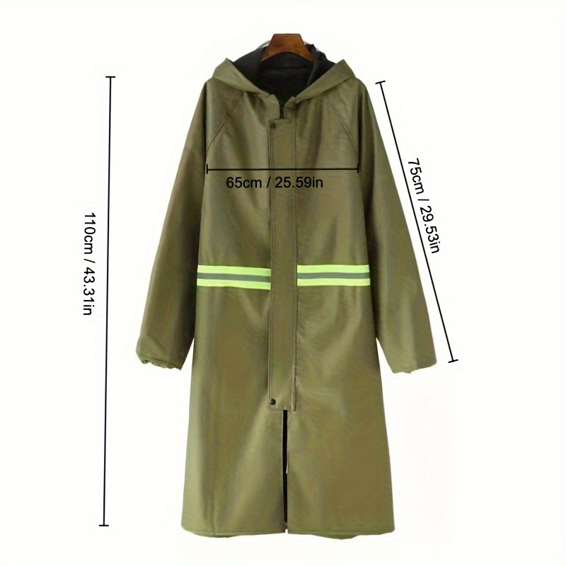 Reflective Waterproof Raincoat - Cycling Gear In Rain ulasan dan harga