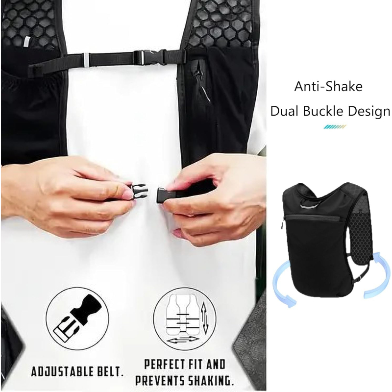 WOOJACK Hydration Running Vest - Cycling Gear Backpack ulasan dan harga