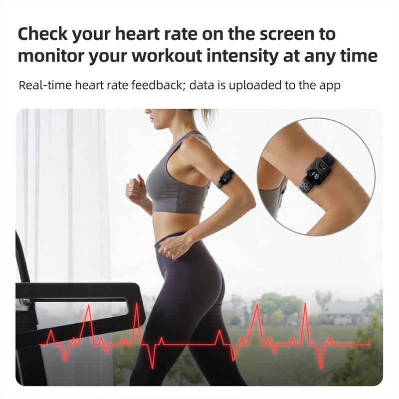 A64T-HRM70 Armband Heart Rate  - Cycling Heart Rate Monitor ulasan dan harga