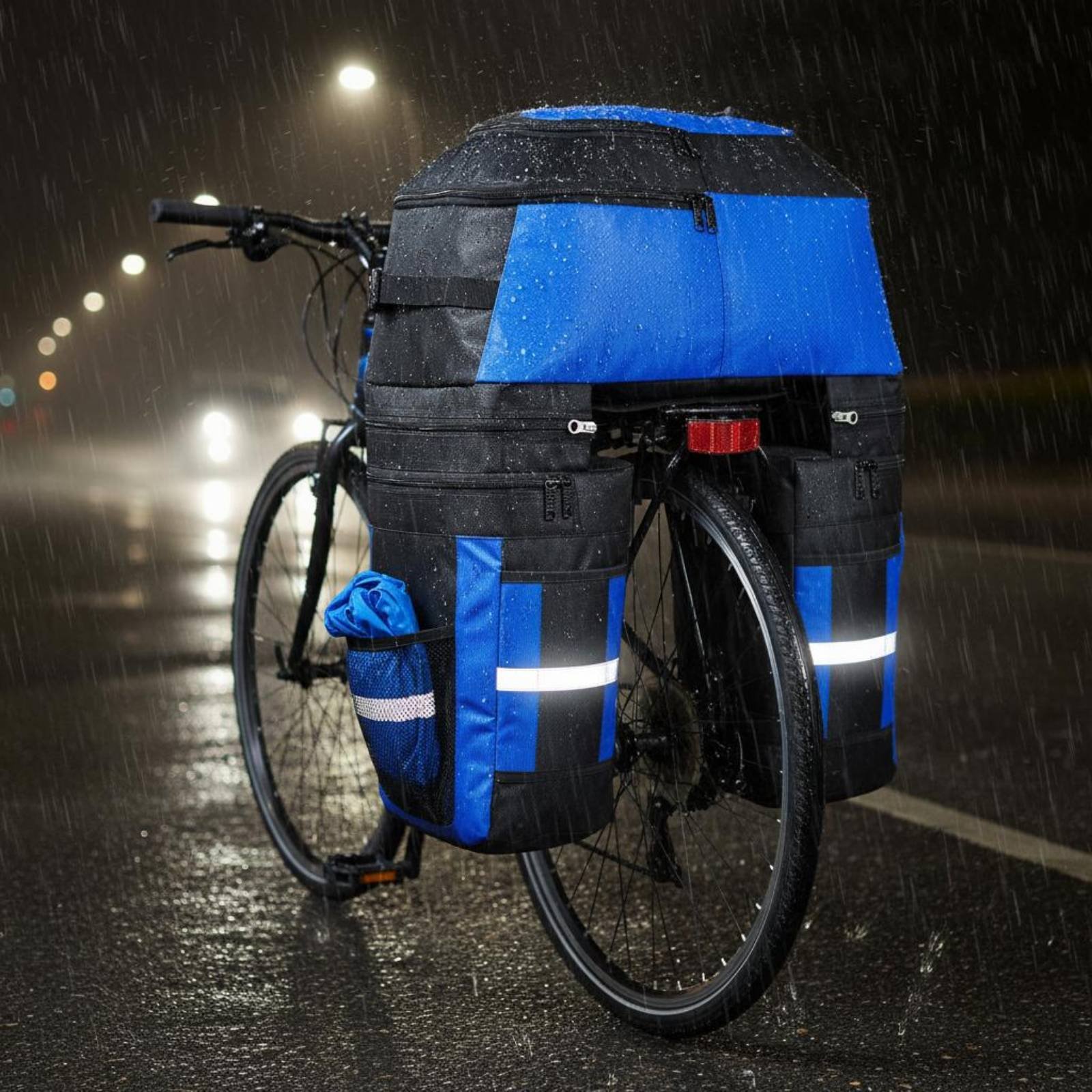 Rear Rack Pannier Bag Rain Cov - Cycling Gear In Rain ulasan dan harga