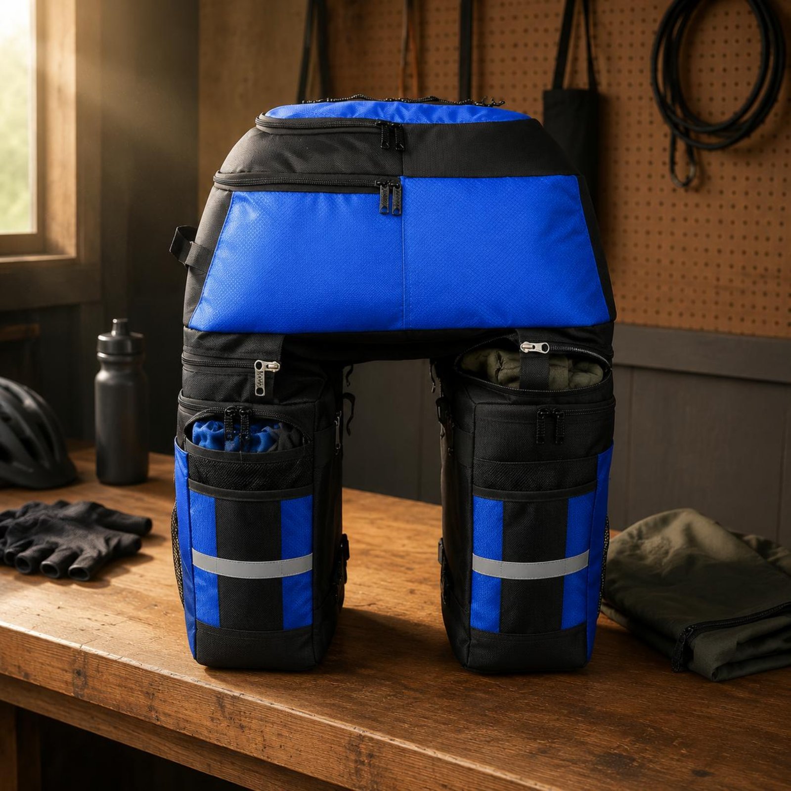 Rear Rack Pannier Bag Rain Cov - Cycling Gear In Rain ulasan dan harga