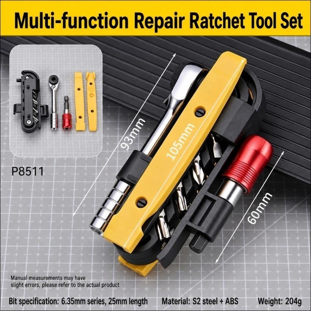 16 In 1 Bike Repair Tool Dual  - Fixed Gear Cycling Kit ulasan dan harga