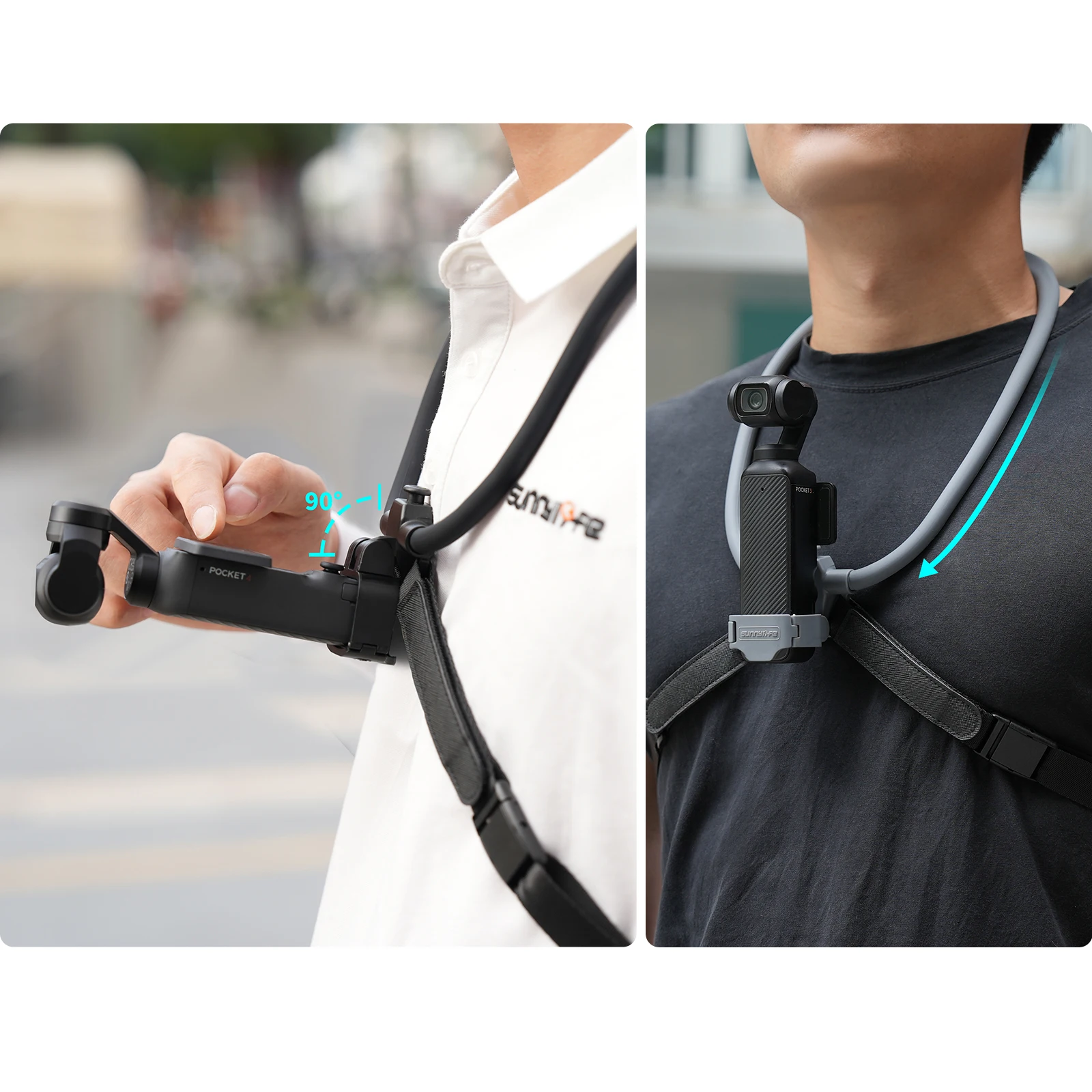 Neck Camera Holder、Wearable PO - Cycling Gear Bundle ulasan dan harga